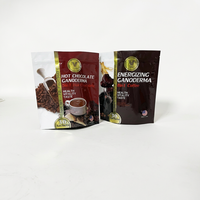 Sachets personnalisés de 150g/250g/500g, petites pochettes thermoscellables, matériau PET/VMPET/PE de qualité alimentaire pour l'emballage de chocolats et de snacks