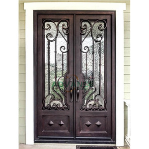 Puerta de Hierro Forjado Estilo Castillo para Entrada Principal de Mansión - Product Image 5