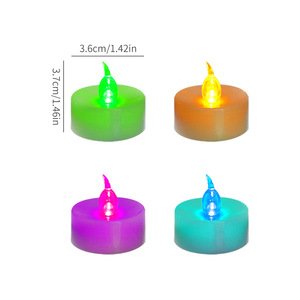 KK746ผีสยองขวัญฮาโลวีนค้างคาวแม่พิมพ์ซิลิโคนชุดยิปซั่มเรซิน DIY รูปทรงสี่เหลี่ยมแสงอารมณ์ของตกแต่งงานปาร์ตี้ที่น่ากลัว - Product Image 6