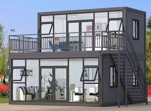 تصميم أفق عصري قابل للنقل ، تفكيك سريع للتركيب للمنازل السكنية والمكاتب ، منزل بسعر منخفض - Product Image 2