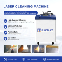 Machine de nettoyage au laser à fibre Maxphotonics 6000W CW pour l'élimination de la rouille et de la peinture, 90 m²/h, largeur 10-500 mm, télécommande APP, 30 langues