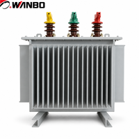 Wanbo-421 Wanbo S11 1250kVA 3 Faz Yağlı Tip Güç Trafosu 10kV 0.4kV Dağıtım İçin