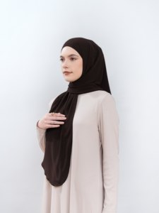 Nouveau Voile Long Personnalisé à Nouer pour Femme 2026 – Doux, Lisse, Anti-Plis, Imprimé sur Mesure, Prix Usine - Product Image 5