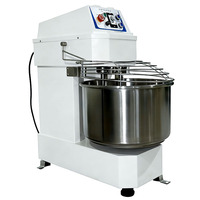 Vente flash - Pétrin à spirale commercial pour boulangerie, réglable en vitesse, pétrin à pain, pétrin à blé, 40L, 18KG, machine à pétrir la pâte