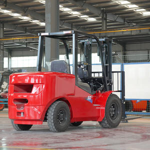 מלגזה דיזל של 5 טון-צפת CPC-<span class=keywords><strong>50</strong></span> awd צמיגים מוצק קיבולת הרמה חזקה לבנייה & לוגיסטיקה - Product Image 5