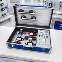 Système de formation pneumatique portable avancé pour projets de laboratoire d'automatisation des écoles professionnelles