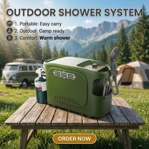 Chauffe-eau à <span class=keywords><strong>gaz</strong></span> extérieur Portable 3L/6L pour camping-car à piles fenêtre de 90 jours expédition rapide réduction tarifaire ménages - Product Image 1