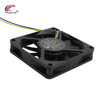 70mm işlemci soğutma fanı 70x70x15mm 2pin enerji tasarrufu dilsiz 12V DC havalandırma egzoz fanı 7015