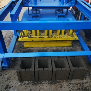 Thuận tiện DIESEL di động bê tông Máy làm gạch lồng vào nhau gạch máy móc rỗng Khối Máy làm để bán - Product Image 5