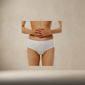 Nuevas bragas desechables transpirables sin alas para mujer, con estampado por transferencia térmica, de color sólido, cómodas para el período. - Product Image 2