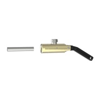 GripSeal G20A OEM, outil de connexion externe à levier pneumatique en alliage d'aluminium poli, joint en néoprène G1/8