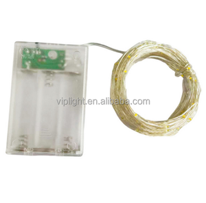 Lampu String LED Kawat Tembaga 1m 3m 5m 10m Baterai 3AA untuk Dekorasi Pernikahan Natal Pesta Rumah - Product Image 3