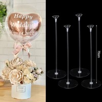 Support de ballons pour table de mariage, base de décoration flottante pour table, idéal pour baby shower, anniversaire, mariage