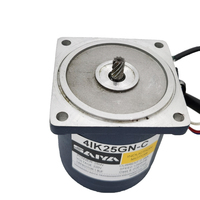 Moteur à induction monophasé 220V 250W pour machine d'emballage, étanche, certifié CE, 50/60Hz, rapport de boîte de vitesses 3-750, arbre en D