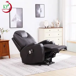 JKY เก้าอี้ยกระดับควบคุมด้วยรีโมต,เฟอร์นิเจอร์ Okin เก้าอี้พักผ่อนผ้านวดทันสมัยและให้ความร้อนด้วยไฟฟ้าพลังงานเดียวสำหรับผู้สูงอายุ