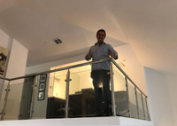 YL Top fabricant 304 316 escalier en acier inoxydable tempérer verre garde-corps prix balustrade
