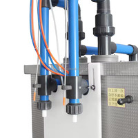 Machine de remplissage de bouteilles pneumatique semi-automatique pour liquides anti-corrosion, nettoyants acides, eau de Javel et produits chimiques, 200-1000 ml