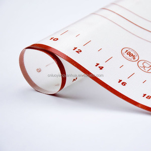 Keukenblad Kneden Kookbord Pad Taart Pizza Koekjes Fondant Rolblad Siliconen Gebak Bakmat Met Meting - Product Image 4