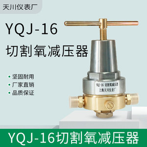 วาล์วทองเหลืองแบบขั้นตอนเดียวสำหรับควบคุมแรงดันออกซิเจนตัดแก๊ส รุ่น YQJ-16 ของเซี่ยงไฮ้ เทียนชวน - Product Image 3