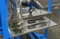 Verticale in acciaio inox plastica silo di miscelazione con riscaldatore di essiccazione per la linea di produzione di granulazione di plastica