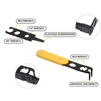 Outil de déconnexion universel QIAOBA en métal MC4 avec poignée en acier pour l'assemblage/démontage DIY des connecteurs solaires photovoltaïques