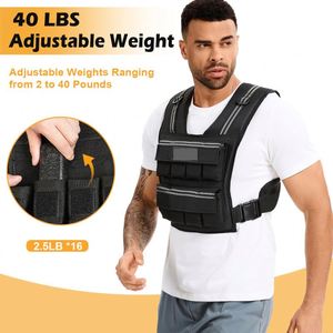 Gilet lesté tactique en Oxford 1000D de haute qualité, réglable, durable et écologique, avec logo et couleur personnalisables pour la salle de sport - Product Image 5