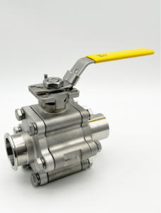 Haute qualité 1000 WOG robinet à tournant sphérique sanitaire SS304/316 acier inoxydable manuel/électrique pharmaceutique alimentaire eau pneumatique général - Product Image 4