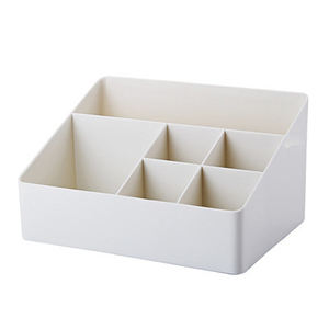 多機能オフィスデスク引き出し付きホットシングルティアディスプレイプラスチック化粧品メイクオーガナイザービューティーストレージキッチンメタルファブリック - Product Image 4