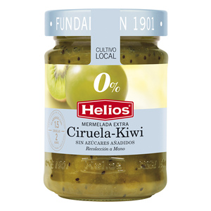 Marmellata di Prugna Verde e Kiwi Helios Extra 280G Senza Zuccheri Aggiunti Senza Glutine - Product Image 1