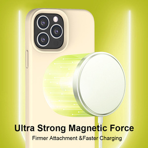เคสโ<span class=keywords><strong>ท</strong></span>รศัพ<span class=keywords><strong>ท</strong></span>์ซิลิโคนเหลวแท้สำหรับ <span class=keywords><strong>iPhone</strong></span> 15 14 13 12 <span class=keywords><strong>11</strong></span> PRO MAX อุปกรณ์เสริมโทรศัพ<span class=keywords><strong>ท</strong></span>์มือถือระบบแม่เหล็ก - Product Image 2