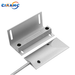 NO/NC/COM 2 Hoặc <span class=keywords><strong>3</strong></span> Dây Báo Động An Ninh Báo Động Màn Trập Cửa Nhà Để Xe Cảm Biến Tiếp Xúc Từ Với Khung <span class=keywords><strong>L</strong></span> Và Ống Kim Loại - Product Image 5