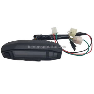 Compteur de vitesse LCD numérique RPM Odoemètre à injection électrique et carburateur pour <span class=keywords><strong>moto</strong></span> <span class=keywords><strong>russe</strong></span> KR200 - Product Image 3