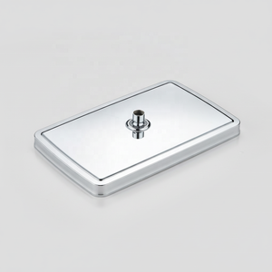 Pommeau de Douche <span class=keywords><strong>Rectangulaire</strong></span> Moderne 14 Pouces à Couverture Large, 1 Mode, Installation Facile pour Salle de Bain - Product Image 5