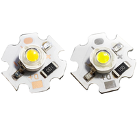Panneau LED haute luminosité 1W/3W/5W, source lumineuse haute puissance 5V, lumière rouge, blanche, chaude, sans pilote