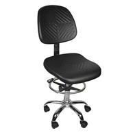Cuir PVC conducteur pour chaises de salle blanche, antistatique ESD, pièces de chaises d'usine, prix d'usine et faible MOQ, pièce de chaise mise à la terre