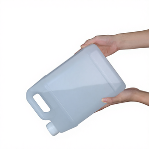 Bidons en plastique HDPE recyclables blancs carrés personnalisés de qualité alimentaire non toxiques WEIKANG Emballage hermétique Logo personnalisé - Product Image 2