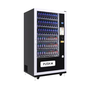 Máquina expendedora comercial de pantalla táctil de 10 pulgadas de venta directa de fábrica de alta calidad para aperitivos y bebidas
