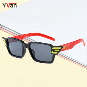 Silica <strong>Gel</strong> Children's Girls Boys Black Kids Square Bendable Sports Sunglasses Sun Glasses - Product Image 1