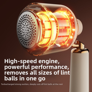 Rouleau anti-bouloches électrique rechargeable par USB 2 en 1 pour vêtements, pulls, meubles, canapés, usage domestique - Product Image 3