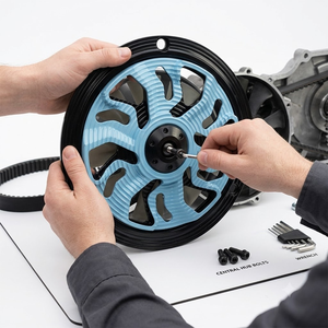 Copertura Decorativa per Ventola di Raffreddamento Rotante, Adatta per Modifiche Moto <span class=keywords><strong>VESPA</strong></span> Spring Sprint 150 - Product Image 1