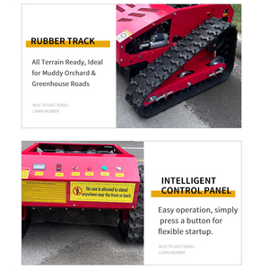 <span class=keywords><strong>Tondeuse</strong></span> à <span class=keywords><strong>gazon</strong></span> robotisée tout-terrain télécommandée approuvée CE EPA avec lame à neige pour usage en jardin et en ferme - Product Image 6