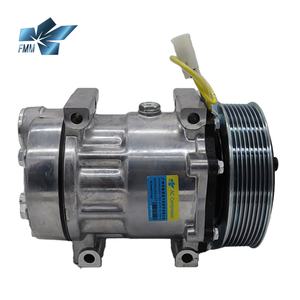 Compresor de Aire Acondicionado para Automóvil de 12V, Nuevo, de Alta Calidad, 8pk, para Camiones Volvo y Sistemas de Aire Acondicionado de Excavadoras - Product Image 2