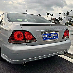 Pièce auto pour Toyota Crown Spoiler 2005-2010, plastique ABS, couleur noire, aileron de coffre arrière, spoiler arrière, accessoires de voiture - Product Image 3