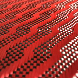 OEM/ODM航空宇宙グレード軽量炭素繊維カーインテリア軽量テクスチャ赤炭素繊維生地 - Product Image 6