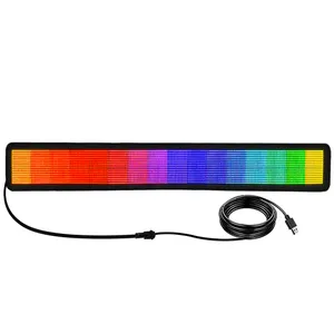 Smart APP Control Flexible Led Screen Scrolling Message Pattern Graffiti Text LED Sign Board Animation RGB LED Display Panel