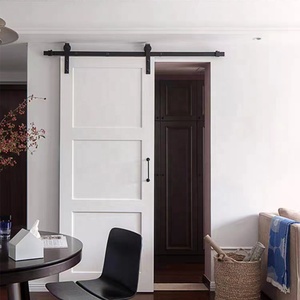 Hiện đại mạnh mẽ đường sắt treo trượt theo dõi Barn <span class=keywords><strong>Door</strong></span> phần cứng trượt Barn <span class=keywords><strong>Door</strong></span> Con lăn Bộ - Product Image 5