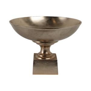 Ciotola decorativa in alluminio per centrotavola da caffè, accessorio decorativo per la casa - Product Image 1