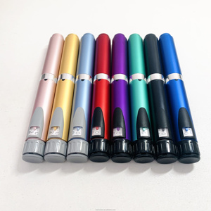 Inyector de <span class=keywords><strong>Insulina</strong></span> Reutilizable Hanruisen Multicolor Metal V2 para Pérdida de Peso |   Compatible con Cartuchos de 3 ml - Product Image 2