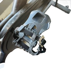 Chất lượng cao MTB BMX an toàn xe đạp đi xe đạp đạp đạp Nylon dây đai Clip đen xe đạp thể dục xe đạp đạp Đạp Phụ Kiện đạp dây đeo - Product Image 4