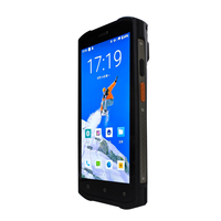 PDA industriel portable sans fil 5,5 pouces Android 11.0 NFC, scanner de codes-barres 2D RFID, 4+64 Go, collecte de données d'entreprise pour entrepôt
